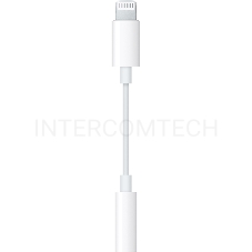 Переходник Apple для iPhone 7/7 Plus, Jack 3.5mm (m) - Lightning, белый MMX62ZM/A