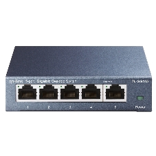 Коммутатор TP-Link SOHO  TL-SG105  5-port Desktop Gigabit Switch, 5 10/100/1000M RJ45 ports, metal case