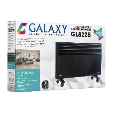 Конвектор GALAXY GL 8228 черный