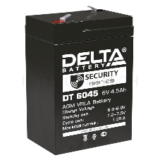 Батарея Delta DT 6045 (6V, 4.5Ah)