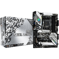 Материнская плата AMD B550 SAM4 ATX B550 STEEL LEGEND ASROCK