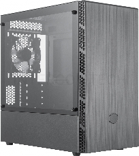 Корпус Cooler Master MasterBox MB400L w/o ODD TG MCB-B400L-KGNN-S00 mATX, Brushed Front Panel, Mesh Intakes, Tempered Glass side panel