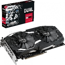 Видеокарта Asus PCI-E DUAL-RX560-4G AMD Radeon RX 560 4096Mb 128 GDDR5 1149/6000 DVIx1 HDMIx1 DPx1 HDCP Ret