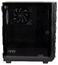 Корпус Hiper DCB черный без БП ATX 1x120mm 1x140mm 1xUSB2.0 1xUSB3.0 audio bott PSU