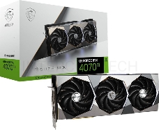 Видеокарта MSI RTX4070Ti SUPRIM X 12G 12288Mb 192 GDDR6X 2775/21000 HDMIx1 DPx3 HDCP Ret
