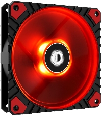 Вентилятор ID-COOLING WF-12025-XT-R 120x120x25мм (80шт./кор, PWM, Red LED, 700-1800об/мин)  BOX