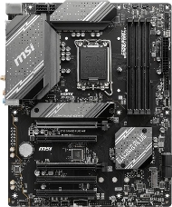 Материнская плата MSI B760 GAMING PLUS WIFI Soc-1700 Intel B760 4xDDR5 ATX AC`97 8ch(7.1) 2.5Gg+HDMI+DP