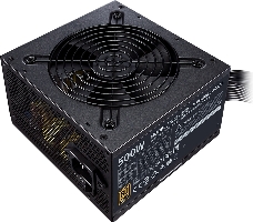 Блок питания Cooler Master MWE Bronze, 500W, ATX, 120mm, 6xSATA, 2xPCI-E(6+2), APFC, 80+ Bronze MPE-5001-ACAAB-EU