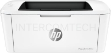 Принтер  HP LaserJet Pro M15w (A4, 600dpi, 18ppm, 16Mb, 1 trays 150, USB/WiFi 802.11 b/g/n, Cartridge 500 pages & USB cable 1m in box, 1y warr.,)