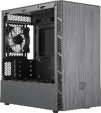 Корпус Cooler Master MasterBox MB400L w/o ODD TG MCB-B400L-KGNN-S00 mATX, Brushed Front Panel, Mesh Intakes, Tempered Glass side panel