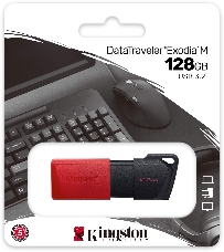 Флеш Диск Kingston 128Gb DataTraveler Exodia M DTXM/128GB USB3.0