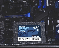 Накопитель SSD Patriot Burst Elite 480GB, SATA 2.5, PBE480GS25SSDR, 450/320, RET