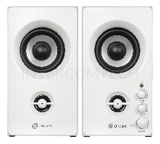 Колонки Oklick OK-164 2.0 белый 30Вт