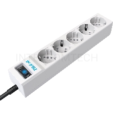 Сетевой фильтр ZIS PILOT Surge protector Pilot SG5 5 outlets (GP), 10A / 2.2kVt, automatic circuit-breaker, 1.8 m