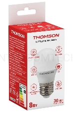 Лампа светодиодная Hiper THOMSON LED GLOBE 8W 670Lm E27 4000K TH-B2040