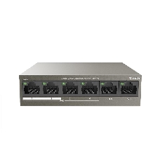 Коммутатор Tenda TEF1106P-4-63W 6PORT 100M 4POE