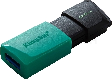 Флеш Диск Kingston 256Gb DataTraveler DTXM DTXM/256GB USB3.2 черный/зеленый