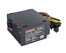 Блок питания 600W Exegate 600NPXE(+PFC), ATX, SC, black, 12cm, 24p+(4+4)p,6/8p PCI-E,4SATA, 3IDE, FDD + кабель 220V с защитой от выдергивания