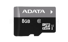 Флеш карта microSDHC 32GB ADATA  UHS-1 CL10 (AUSDH32GUICL10-RA1) + SD adaptor