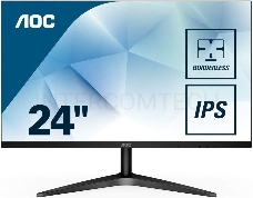 Монитор 23.6 AOC 24B1H Black (MVA, LED, 1920x1080, 8 ms, 178°/178°, 250 cd/m, 50M:1, +HDMI)