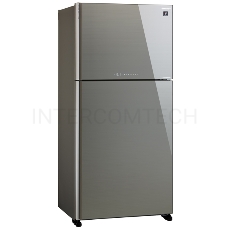 Холодильник Sharp SJ-XG60PGSL / 187x86.5x74 см. 422 + 178 л, No Frost. A++ Серебристый.