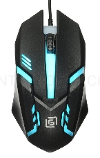 Мышь Oklick 396M INSOMNIA черный оптическая (1000dpi) USB (3but)