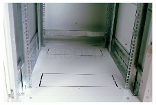 Шкаф коммутационный ЦМО ШТК-М-18.6.6-1ААА 18U 600x600мм пер.дв.стекл задн.дв.стал.лист 2 бок.пан. направл.под закл.гайки 270кг серый