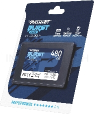 Накопитель SSD Patriot Burst Elite 480GB, SATA 2.5, PBE480GS25SSDR, 450/320, RET