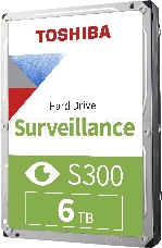 Жесткий диск TOSHIBA HDWT860UZSVA/HDKPB06Z0A01S S300 Surveillance 6ТБ 3,5 5400RPM 256MB SATA-III