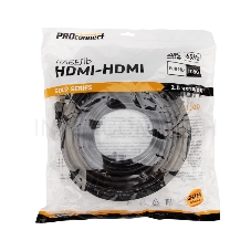 Кабель PROconnect HDMI - HDMI 2.0, 20м, Gold