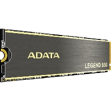 Твердотельный накопитель SSD M.2 2280 2TB ADATA LEGEND 850 Client SSD [ALEG-850-2TCS] PCIe Gen4x4 with NVMe, 5000/4500, IOPS 400/550K, MTBF 2M, 3D NAND, 2000TBW, 0,55DWPD, Heat Sink, SMI SM2269XT, Work with PS5, RTL
