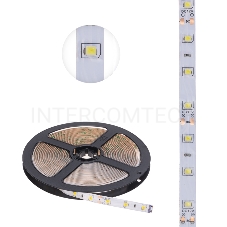 LED-лента 5 м 12 В 2835 2700 К IP65 60 LED/м для БП с клеммами LAMPER