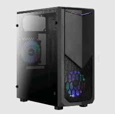 Корпус Aerocool TOMAHAWK-A , ATX, без БП, окно из акрила, 202x440.5x399мм (ШxГxВ), USB3.0 x1, USB2.0 x2, установлен 1х 12см LED вентилятор