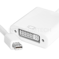 Адаптер-переходник Greenconnect Apple mini DisplayPort 20M > DVI 24+5F (GCR-MDP2DVI)