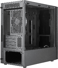 Корпус Cooler Master MasterBox MB400L w/o ODD TG MCB-B400L-KGNN-S00 mATX, Brushed Front Panel, Mesh Intakes, Tempered Glass side panel