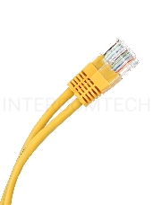 Патчкорд литой Aopen UTP кат.5е 15м желтый <ANP511_15M_Y>