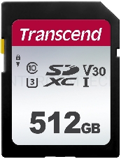 Карта памяти Transcend  512GB UHS-I U3 SD card