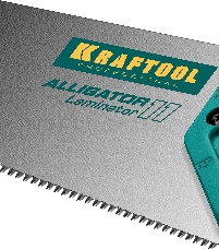 Ножовка по ламинату KRAFTOOL Alligator LAMINATOR, 500 мм, 11 TPI 3D зуб