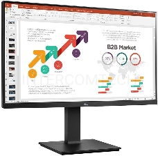 Монитор 27 LG 1920х1080(FHD) IPS, nonGLARE, Нет, 60 Гц, 250cd/m2, H178°/V178°, 1000:1, 16,7 миллионов цветов, 5ms, VGA, HDMI, DP, Height adj, Pivot, Tilt, Swivel, 2Y, Black