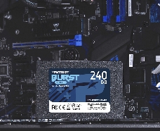 Накопитель SSD Patriot Burst Elite 240GB, SATA 2.5, PBE240GS25SSDR, 450/320, RET