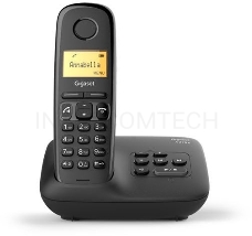 Р/Телефон Dect Gigaset A270A AM RUS черный автооветчик АОН