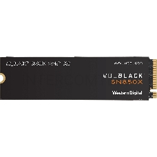 Накопитель WD SSD Black SN850X, 1.0TB, M.2(22x80mm), NVMe, PCIe 4.0 x4, 3D TLC, R/W 7300/6300MB/s, IOPs 800 000/1 100 000, TBW 600, DWPD 0.3 (12 мес.)