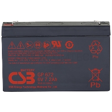 Батарея CSB GP 672 (6V 7.2Ah)