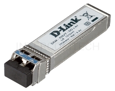  SFP-трансивер D-Link DEM-432XT/DD/E1A PROJ с 1 портом 10GBase-LR с поддержкой DDM для одномодового оптического кабеля (до 10 км)