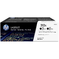 Тонер-картридж двойная упаковка Hewlett-Packard HP 312A CF380XD черный для LaserJet Pro M476dn, M476dw, M476nw 4400 стр.