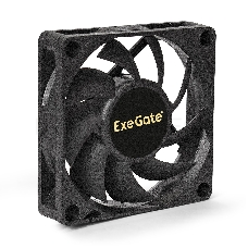 Вентилятор ExeGate EX07015H3PM, 70x70x15 мм, гидродинамический, 3pin+Molex, 3000RPM, 26dBA