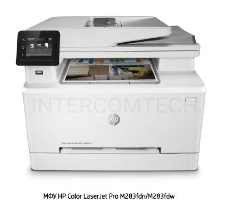 МФУ лазерный HP Color LaserJet Pro M283fdn (7KW74A),  (цветной, A4, принте/копир/сканер/факс, 600dpi, 21ppm, 256+256Mb, ADF50, Duplex, Lan, USB)