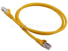 Кабель Патч-корд LANMASTER FTP,  вилка RJ-45,  вилка RJ-45,  кат.6А,  LSZH,  2м,  желтый [lan-pc45/s6a-2.0-yl]