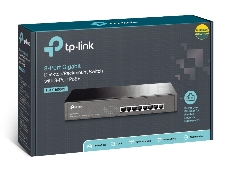 Коммутатор TP-LINK TL-SG1008MP 8-портовый настольный/монтируемый в стойку гигабитный коммутатор с 8 портами PoE+