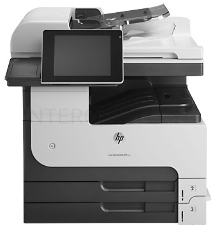 МФУ HP LaserJet Enterprise MFP M725dn, лазерный p/c/s, A3, 40ppm, 1200dpi, 1024Mb, 320Gb HDD, 3 trays 100+250+250, ADF100, Duplex, USB/LAN/FIH)